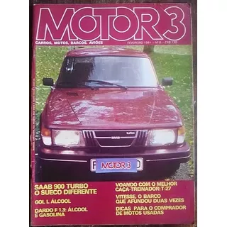 Revista Motor 3/ Mumero 8 1981 Saab 900 Turbo