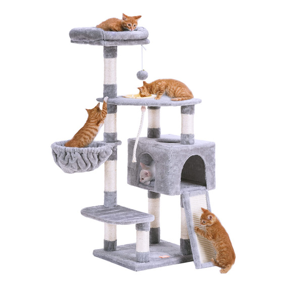 Torre De Gatos Heybly Multinivel Para Interiores