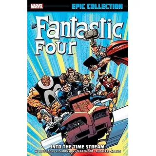 Quarteto Fantastico: No Fluxo Do Tempo Marvel Epic Collecti, De Louise Simonson. Editora Panini, Capa Mole Em Português