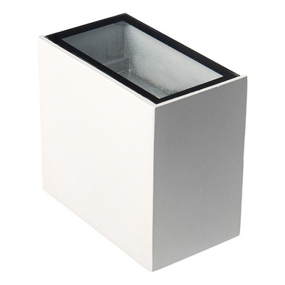 Aplique Pared Led Mint Minimalista Blanco Apto Exterior Vk