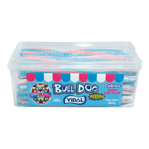 Gomitas Bull Dog Regaliz Cables Tutti  Barata La Golosineria