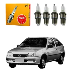  Jogo Velas Ngk Kadett Álcool 1.8 1995 A 1998