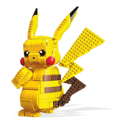 Juguete De Construcción Mega Construx Pokémon Jumbo Pikachu