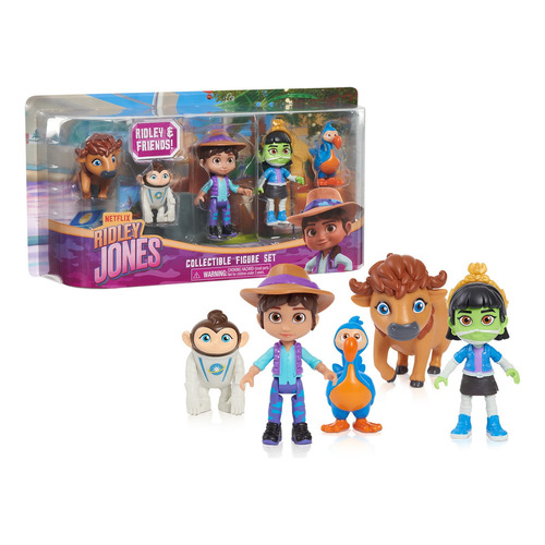 Juego De Figuras Coleccionables De Ridley Jones, Juguetes Pa