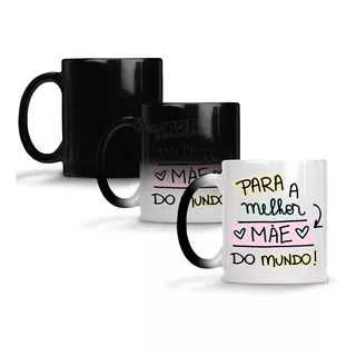 Caneca Magica Frase Para A Melhor Mãe Do Mundo