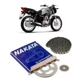 Kit Relação Honda Cg 150 Titan 2004 A 2015 Nakata Tm10120