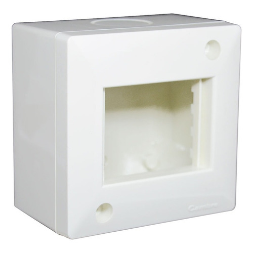 Caja Superficie Exterior Aplicar 2 Modulos Cambre 4262 Color Blanco