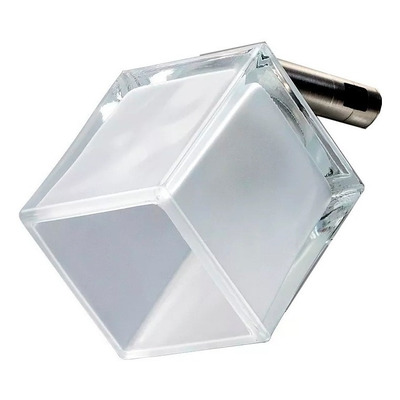 Cabezal 1 Luz Movil Apto Led Cromo Moderno Luz Desing