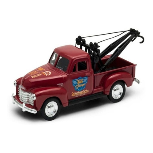 Welly 1:34 1953 Chevrolet Tow Truck Rojo 43743cw