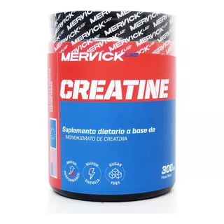 Potenciador Creatina X 300grms Mervick Suplementos Sabor Neutro