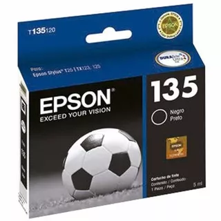 Cartucho Negro Original Epson 135 Tx135 Tx125 T25 Tx133 Tx123