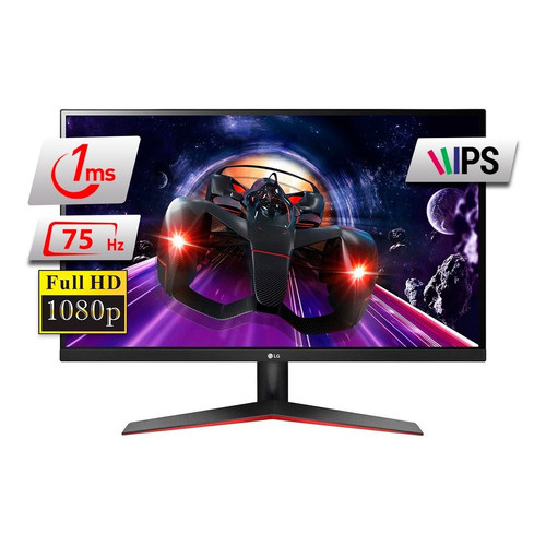 Monitor LG 27inc Gaming Led Ips-1920x1080 Full Hd 1ms 75hz T Color Negro