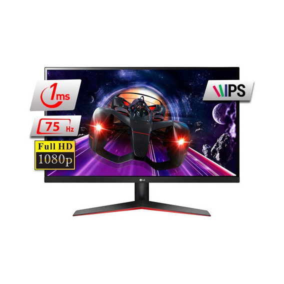 Monitor Gamer LG 27 Full Hd Ips Con Amd Freesync 27mp60g-b Color Negro