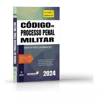 Código De Processo Penal Militar 2024 - Legislação Seca