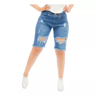 Pesqueros Mom Style Rasgados Michaelo Jeans Ref-midi3009