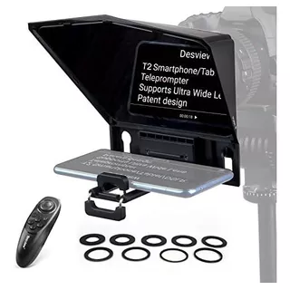 Desview T2 Teleprompter For Tablet Smartphone iPad Up To 8 I