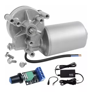 Motor Redutor 12v Dc 80 Rpm Alto Torque Fonte 12v Pwm R