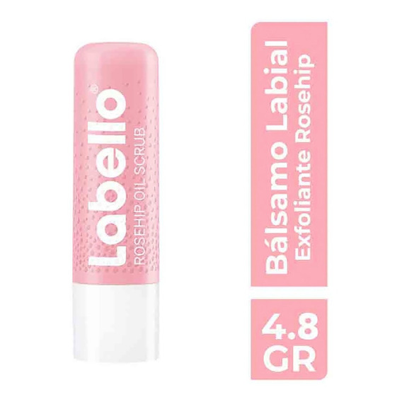 Bálsamo Labial Exfoliante Labello Aceite Rosa Mosqueta 4.8g