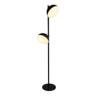 Lampara De Pie Living Moderno Duo Calido 21w Led 1.60cm
