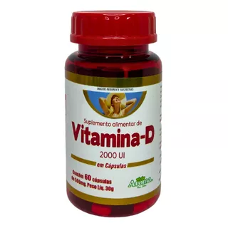 Vitamina D 2000ui 500mg | 60 Cápsulas