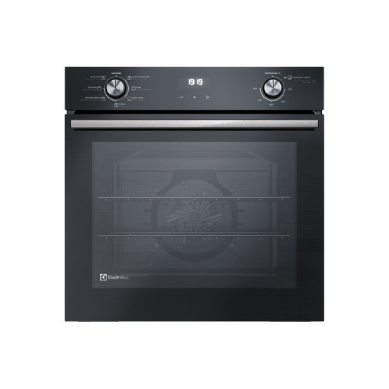 Horno Convección Empotrable Negro Eléctrico Electrolux 80l¹ 