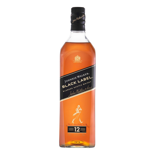 Johnnie Walker Black Label Blended Scotch whisky 1000ml