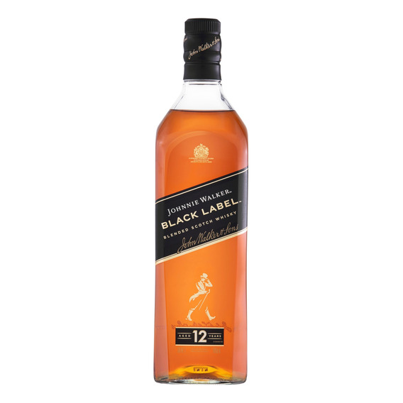 Johnnie Walker Black Label Blended Scotch whisky 1000ml