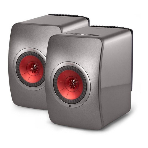 Parlante KEF LS50  titanium grey