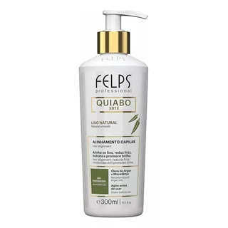 Felps Quiabo Xbtx Okra Máscara Para O Cabelo Mulher 300 Ml