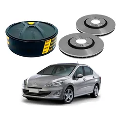  Disco Freio Dianteiro 283mm Peugeot 408 2.0 2012 A 2016