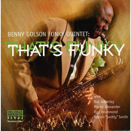 Benny Golson That's Funky Cd Us Import