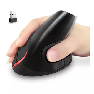 Mouse Inalámbrico Ergonómico Vertical Túnel Carpiano