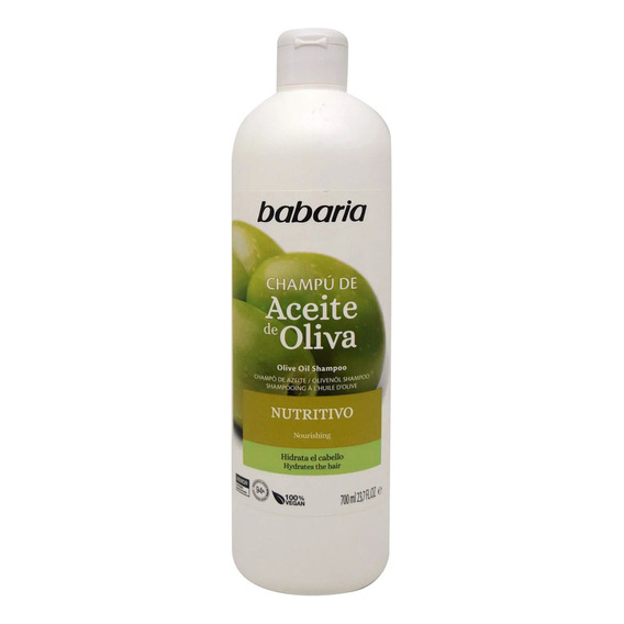  Shampoo Nutritivo De Aceite De Oliva 700 Ml