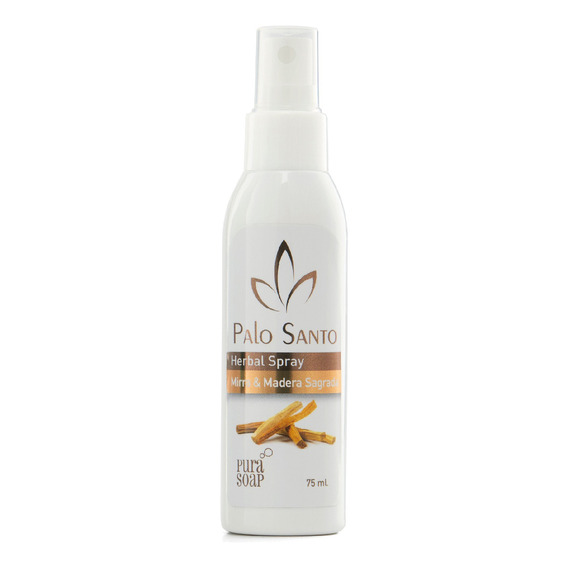 Aceite Esencial Palo Santo & Mirra En  Spray- Pura Soap 