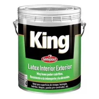 Pintura Latex King Int/ext 20lts Sinteplast