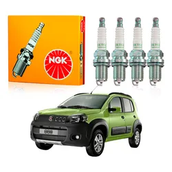  Jogo Velas Ngk Uno Way 1.0 Evo 2011 A 2016