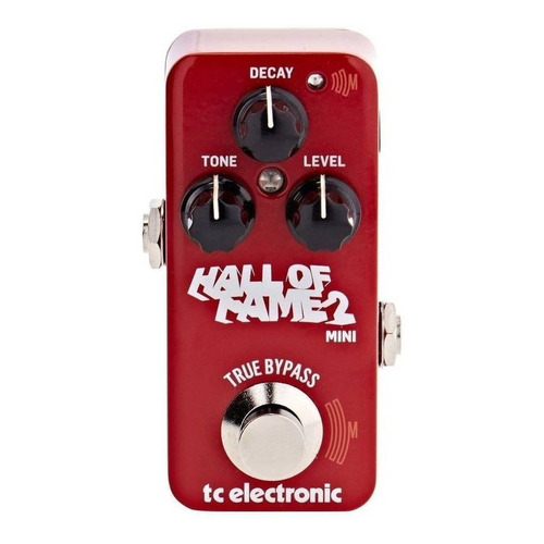 TC Electronic Hall of Fame 2 Mini Reverb - Rojo