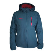 Campera Mujer Softshell Nexxt Bells Impermeable Rompeviento 