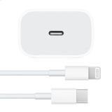 Cargador Rápido 20w Para iPad Pro Mini Air + Cable De Datos