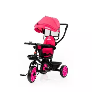 Triciclo Para Bebe Infantil Con Manija Rainbow Safir