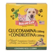 Glucosamina + Condroitina Para Perros Y Gatos X 15 Sobres