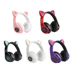 Gatinho Orelha De Gato Com Led Fone De Ouvido Bluetooth no Mercado Livre com oferta e cupom de desconto