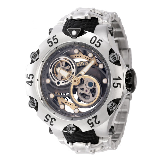 Reloj Para Hombres Invicta Reserve 43913 Negro, Acero