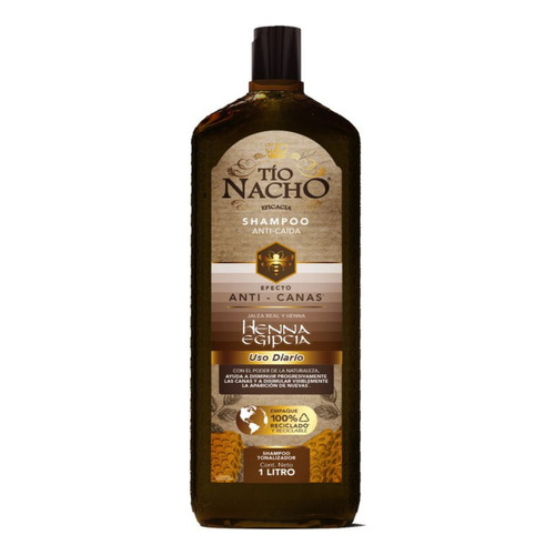  Tío Nacho Shampoo Anti Canas 1 Lt