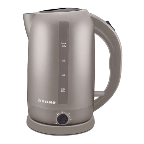 Pava eléctrica Yelmo PE-3901 Desayuno gris 220V 1.7L