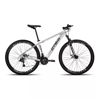 Mountain Bike Gts Pro M5 Techs Aro 29 15  21v Freios De Disco Mecânico Câmbios Shimano Cor Branco