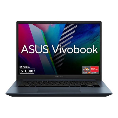 Laptop Asus Vivobook M340 14.0 Amd R5 8gb 512gb Nv Rtx3050 Color Quiet blue
