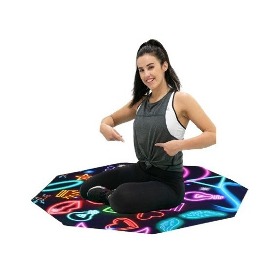 Alfombra Para Ejercicios Y Yoga Neon Girls