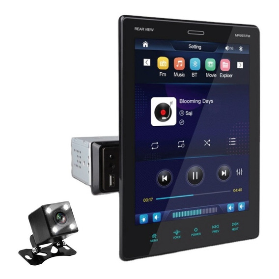 Estereo Auto Pantalla Tactil Stereo Bluetooth Waze Camara