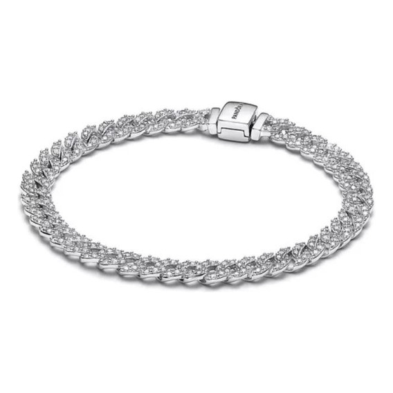 Pandora Pulsera De Cadena Timeless Pavé Original